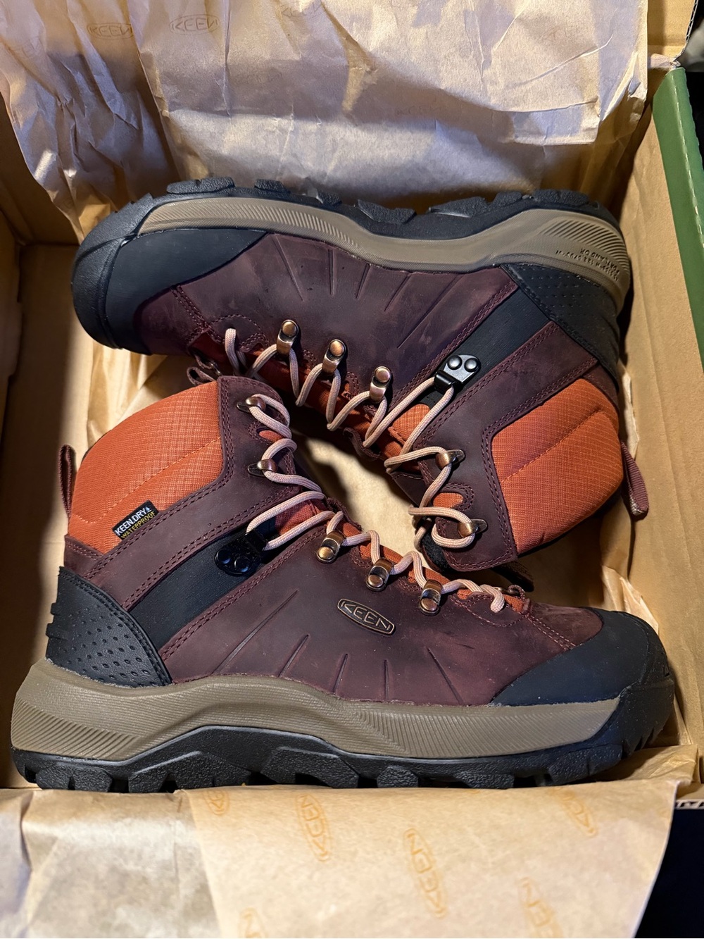 KEEN Women's Revel 4 Mid WP Snow Boots Size 9